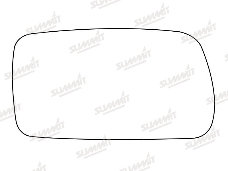 Summit Stick-On Anti Dazzle Mirror Glass fits Citroen Xantia RHS - Summit Shop