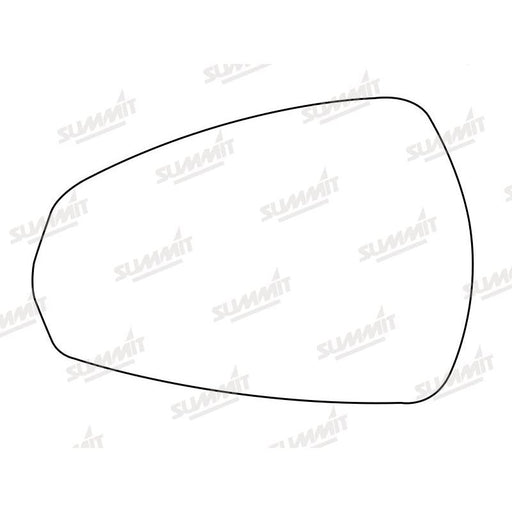 Summit Stick-On Aspheric Mirror Glass fits Audi A3 13 on LHS - Summit Shop