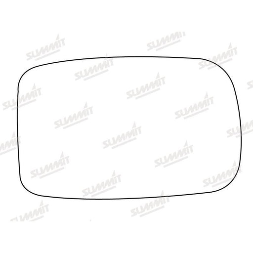 Summit Stick-On Standard Mirror Glass fits Skoda Felicia LHS - Summit Shop