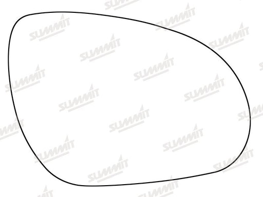 Summit Stick-On Standard Mirror Glass fits Hyundai i30 84mm RHS - Summit Shop