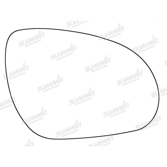 Summit Stick-On Standard Mirror Glass fits Hyundai i30 84mm RHS - Summit Shop