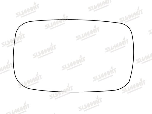 Summit Stick-On Standard Mirror Glass fits Rover 800 RHS - Summit Shop