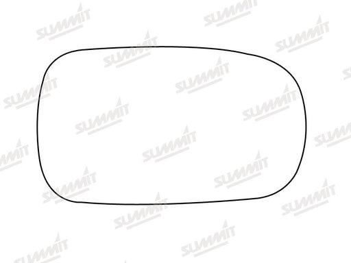 Summit Stick-On Standard Mirror Glass fits Nissan Primera LHS RHS - Summit Shop