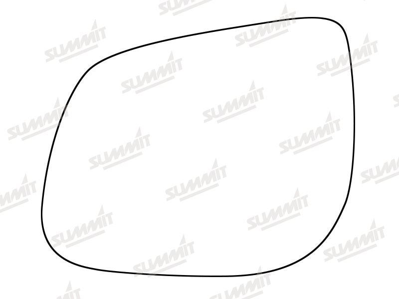 Summit Heated Base Plate With Standard Mirror Glass fits Kia Picanto 12 on LHS - Summit Shop
