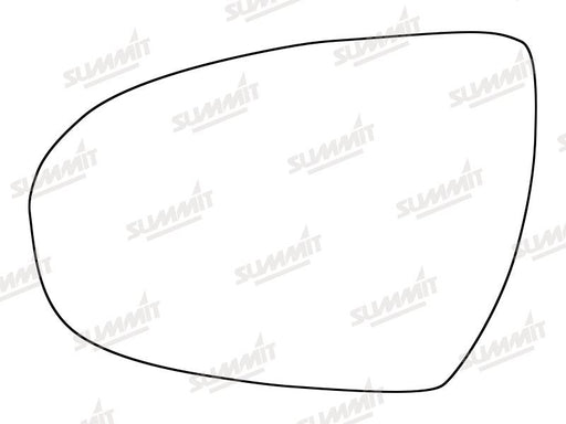 Summit Heated Base Plate With Standard Mirror Glass fits Hyundai Tucson 15 on LHS - Summit Shop