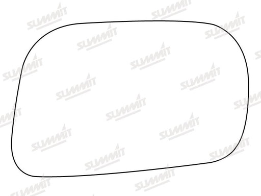 Summit Stick-On Standard Mirror Glass fits Vauxhall Agila RHS - Summit Shop