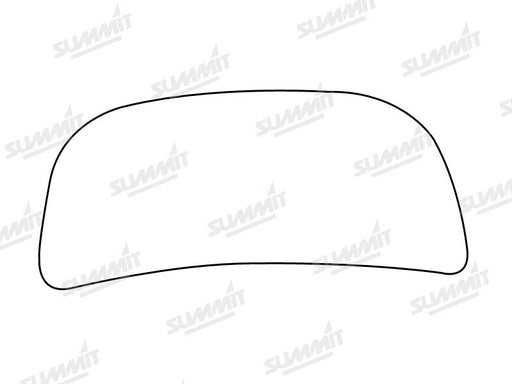 Summit Stick-On Commercial Lower Blind-Spot Mirror Glass fits Renault Traffic, Nissan Primastar, Vauxhall Vivaro LHS - Summit Shop