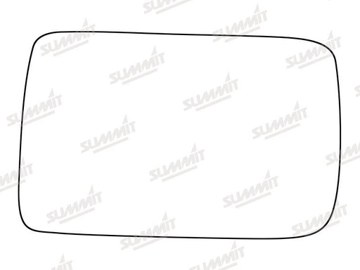 Summit Stick-On Standard Mirror Glass fits Nissan Bluebird Micra RHS - Summit Shop