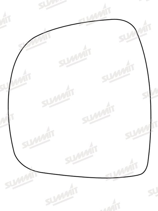 Summit Heated Base Plate With Commercial Mirror Glass fits Mercedes Vito Van 03 to 09 LHS - Summit Shop