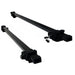 Summit SUM-001 Roof Bar to Fit Cars with Running Rails, Black Steel - Summit Shop