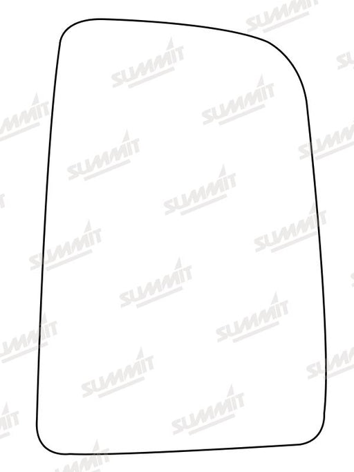 Summit Stick-On Commercial Mirror Glass fits Mercedes Sprinter VW Crafter RHS - Summit Shop