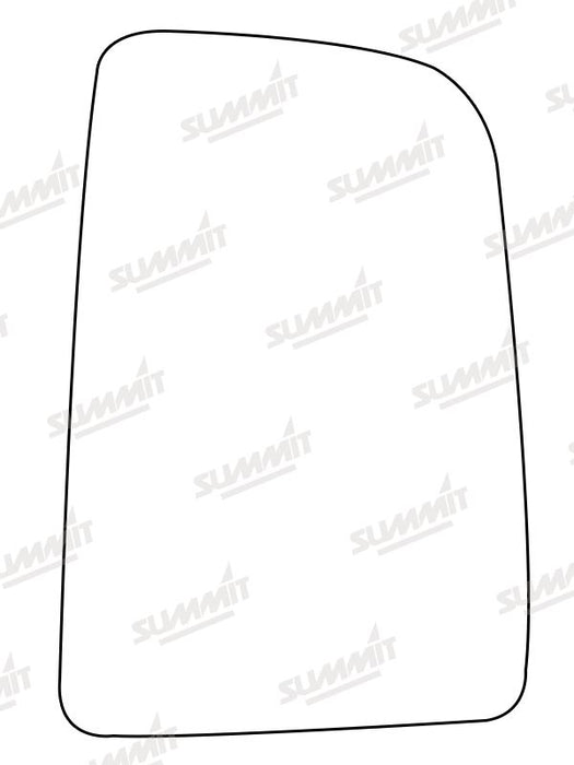 Summit Stick-On Commercial Mirror Glass fits Mercedes Sprinter VW Crafter RHS - Summit Shop