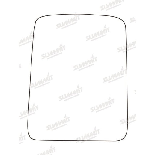 Summit Non-Heated Base Plate With Commercial Mirror Glass fits Renault / Vauxhall LHS RHS - Summit Shop