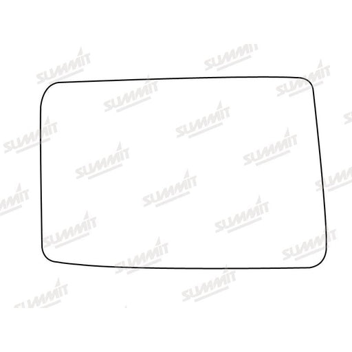 Summit Stick-On Standard Mirror Glass fits Vauxhall Carlton 92 on RHS - Summit Shop