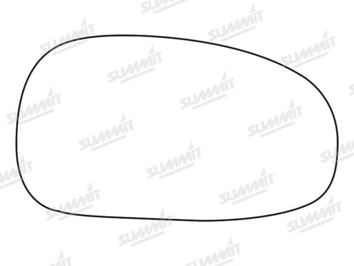 Summit Stick-On Standard Mirror Glass fits Seat Leon RHS - Summit Shop