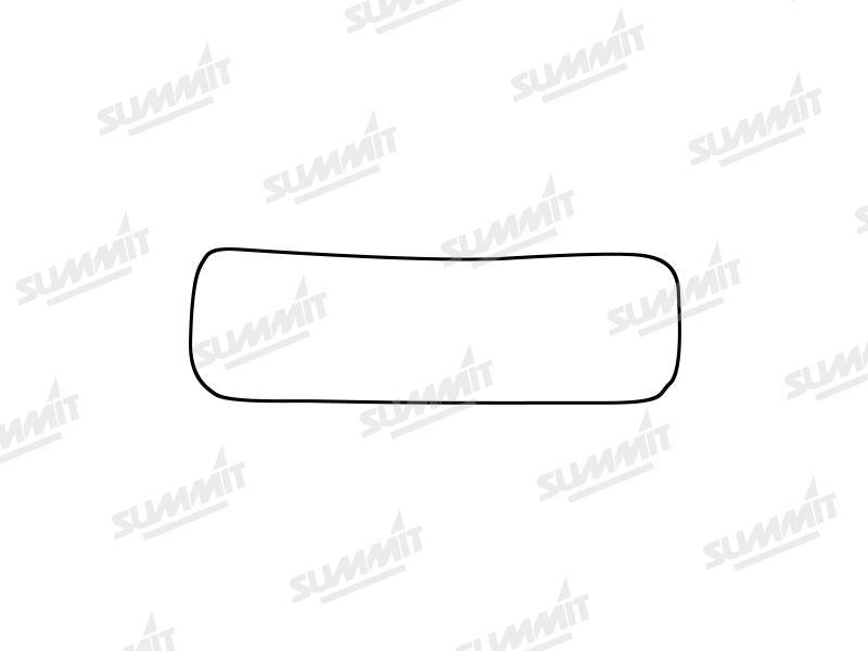 Summit Stick-On Commercial Lower Blind-Spot Mirror Glass fits Iveco Daily 00-06 LHS & RHS - Summit Shop