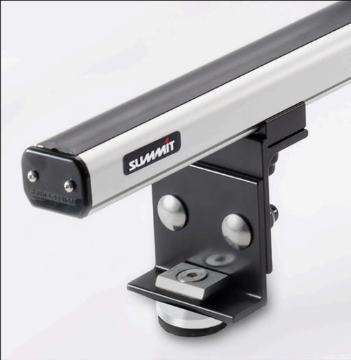 Summit Commercial 2 x Aluminium Fixed Point Roof Bars Rack 1.25m SULC-006 - Summit Shop