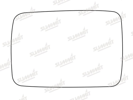 Summit Stick-On Standard Mirror Glass fits Ford Cortina Taunus LHS - Summit Shop