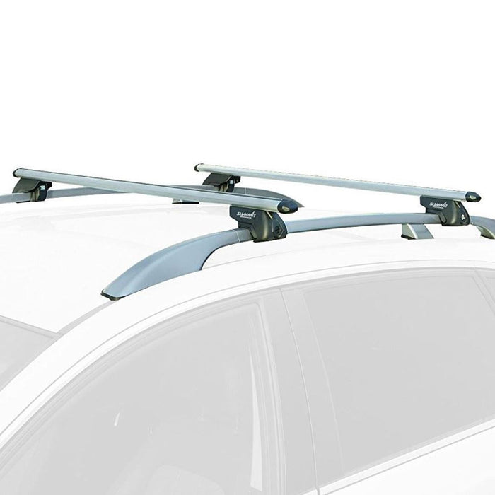Summit Premium Aluminium Roof Bars fits Kia Sportage 1994-2004 Suv 3-dr with Raised Rails - Summit Shop