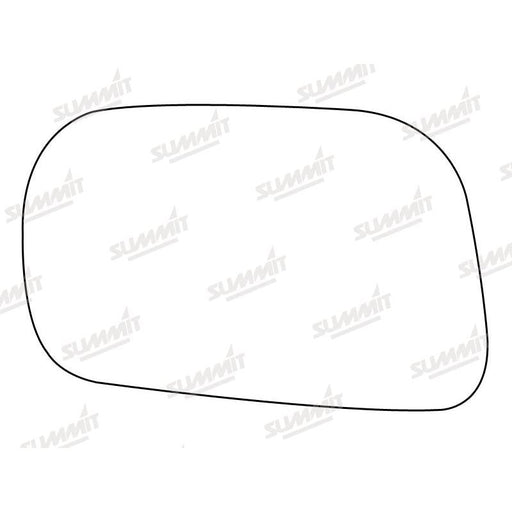 Summit Non-Heated Base Plate With Standard Mirror Glass fits Vauxhall Agila LHS - Summit Shop