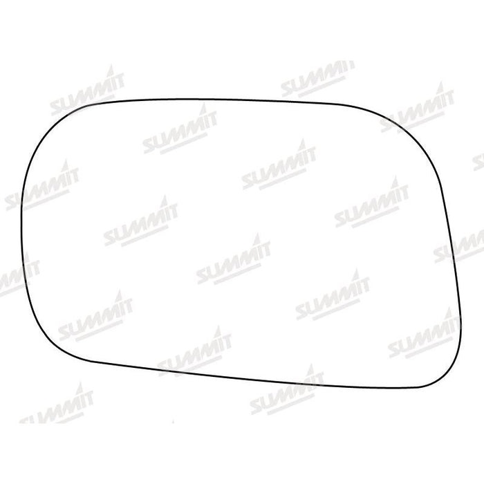 Summit Non-Heated Base Plate With Standard Mirror Glass fits Vauxhall Agila LHS - Summit Shop