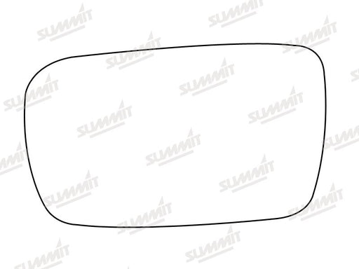 Summit Heated Base Plate With Standard Mirror Glass fits Toyota Yaris 99 to 03 RHS - Summit Shop