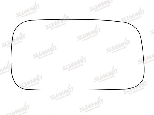 Summit Stick-On Standard Mirror Glass fits Nissan Almera 95 to 00 RHS - Summit Shop