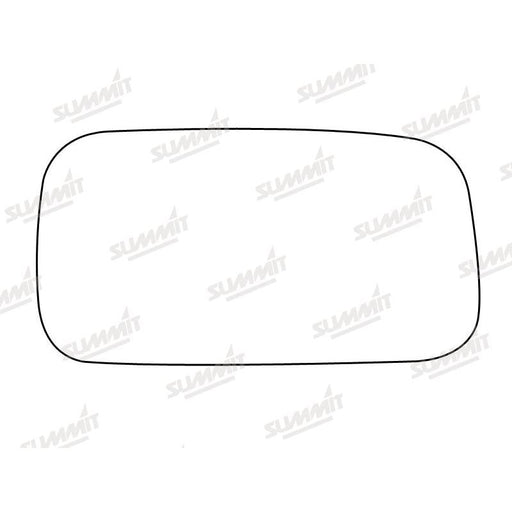 Summit Stick-On Standard Mirror Glass fits Nissan Almera 95 to 00 RHS - Summit Shop
