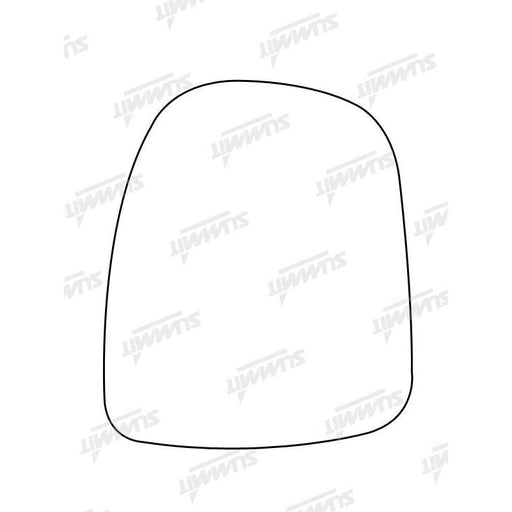 Summit Heated Base Plate With Commercial Mirror Glass fits Vauxhall Vivaro LHS - Summit Shop