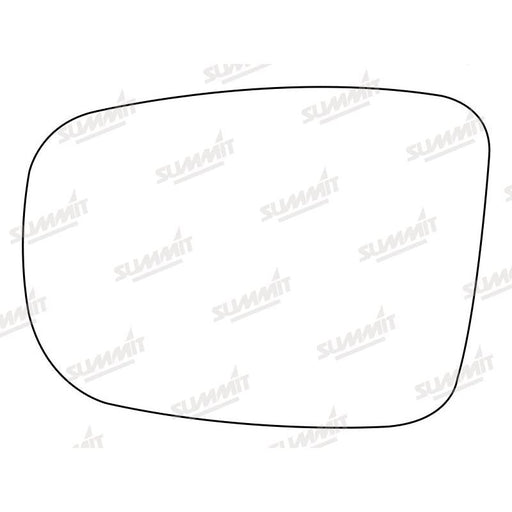 Summit Stick-On Standard Mirror Glass fits Hyundai i10 07 to 10 LHS - Summit Shop