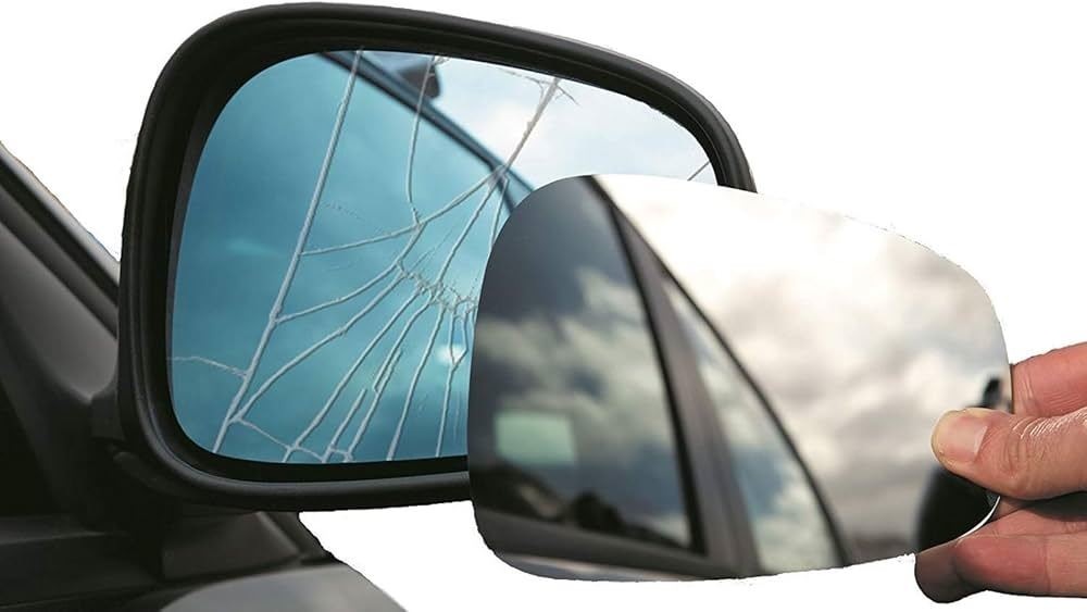 Summit Stick-On Standard Mirror Glass fits VW Passat RHS - Summit Shop