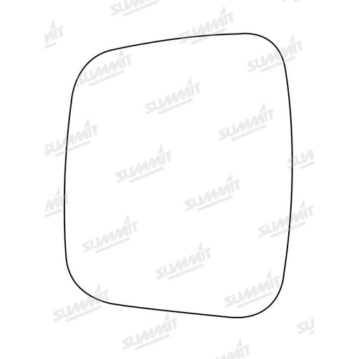Summit Heated Base Plate With Commercial Mirror Glass fits Peugeot Bipper 07 on LHS - Summit Shop