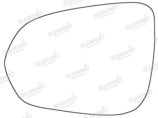 Summit Stick-On Standard Mirror Glass fits Lexus NX200 14 on LHS - Summit Shop