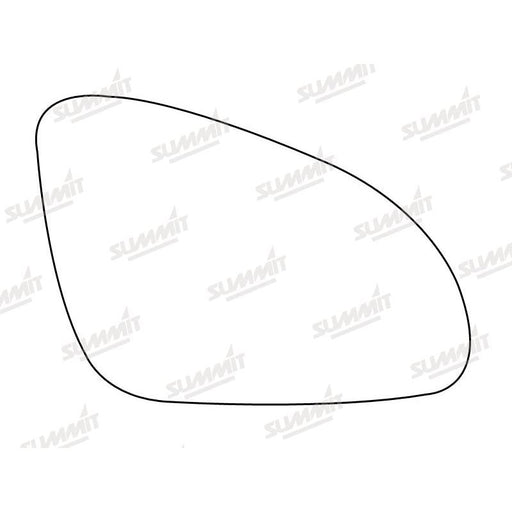 Summit Stick-On Aspheric Mirror Glass fits Vauxhall Astra J 10 on (Not Including Coupe) RHS - Summit Shop