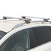 SUP-930C Premium Railing Roof Bar for Cars with Raised Running Rails, Aluminium, Set of 2 - Summit Shop