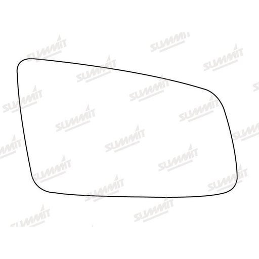 Summit Stick-On Standard Mirror Glass fits BMW 5 Series 03 on 6 Series 04 on RHS - Summit Shop