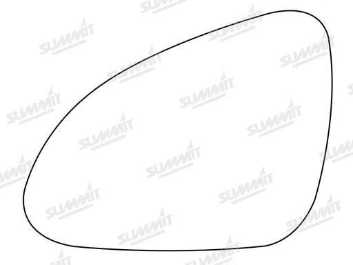 Summit Stick-On Standard Mirror Glass fits Vauxhall Insignia Astra J Coupe LHS - Summit Shop