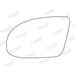 Summit Stick-On Standard Mirror Glass fits Vauxhall Tigra LHS - Summit Shop