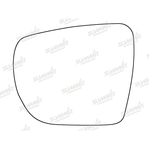 Summit Stick-On Standard Mirror Glass fits Hyundai iX35 12 on LHS - Summit Shop
