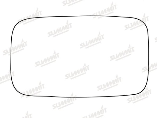 Summit Stick-On Standard Mirror Glass fits Triumph Acclaim LHS - Summit Shop
