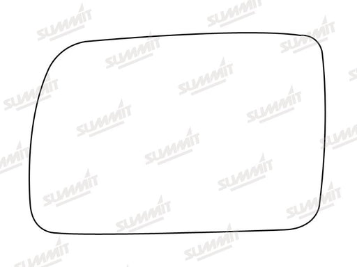 Summit Stick-On Standard Mirror Glass fits Kia Picanto 04 to 07 LHS - Summit Shop