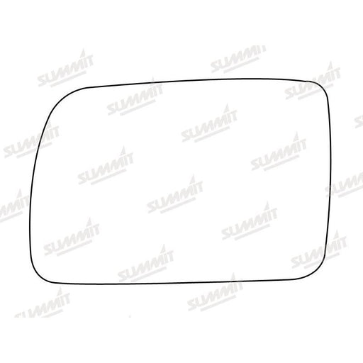 Summit Stick-On Standard Mirror Glass fits Kia Picanto 04 to 07 LHS - Summit Shop