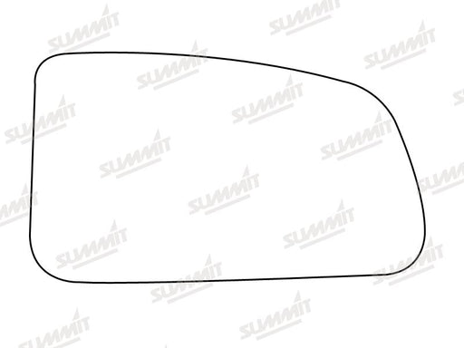 Summit Stick-On Standard Mirror Glass fits Kia Rio Wagon 05 on RHS - Summit Shop