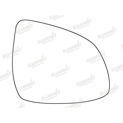 Summit Stick-On Aspheric Mirror Glass fits BMW X3, X4 & X5 RHS - Summit Shop