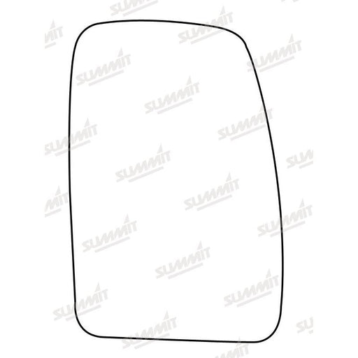 Summit Heated Base Plate With Commercial Mirror Glass fits Renault Master 03 to 10 RHS - Summit Shop