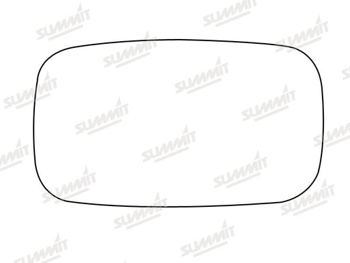 Summit Stick-On Standard Mirror Glass fits Fiat Punto LHS RHS - Summit Shop
