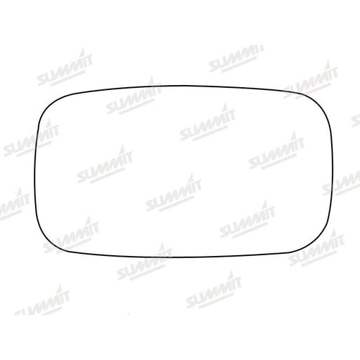 Summit Stick-On Standard Mirror Glass fits Fiat Punto LHS RHS - Summit Shop
