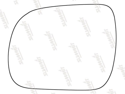 Summit Stick-On Standard Mirror Glass fits Lexus RX 03 to 09 LHS - Summit Shop