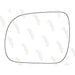 Summit Stick-On Standard Mirror Glass fits Lexus RX 03 to 09 LHS - Summit Shop