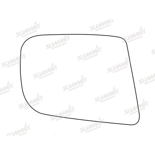 Summit Stick-On Anti Dazzle Mirror Glass fits Vauxhall Carlton LHS - Summit Shop